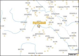 map of Nungawa