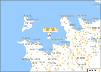 map of Nŭngdo