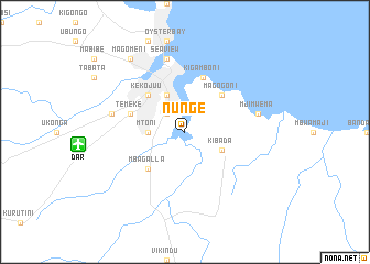 map of Nunge