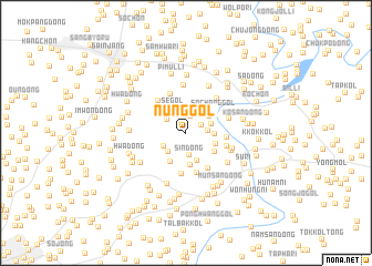 map of Nŭng-gol