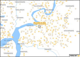 map of Nŭng-gol
