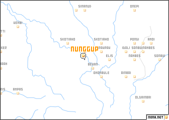 map of Nunggup