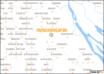 map of Nung Ikong Ufok