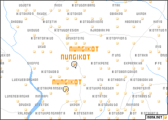 map of Nung Ikot