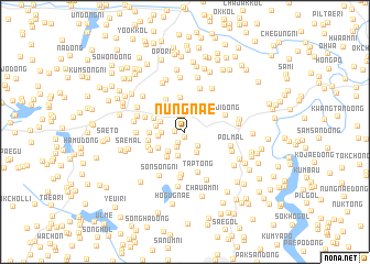 map of Nŭngnae