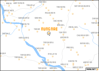 map of Nŭngnae