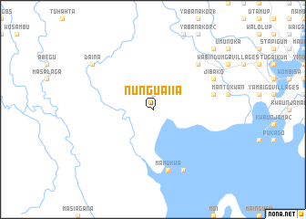 map of Nunguaiia