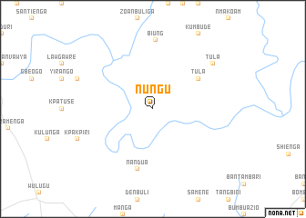 map of Nungu