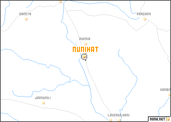 map of Nunihāt