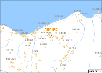 map of Nunira