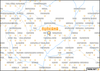 map of Nunkama