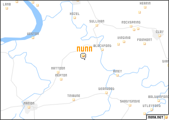 map of Nunn