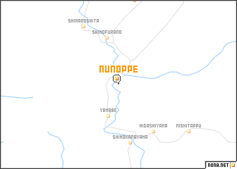 map of Nunoppe