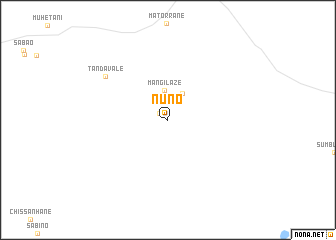 map of Nuno