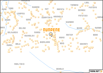 map of Nunpene