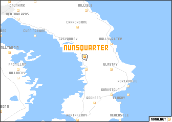 map of Nuns Quarter