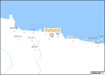 map of Nunuka
