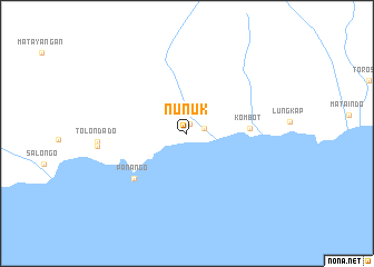 map of Nunuk