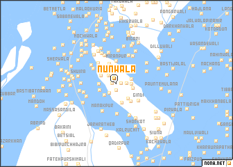 map of Nunwāla
