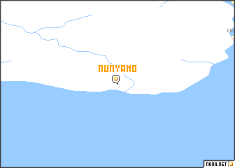 map of Nunyamo