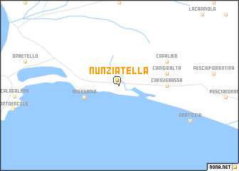 map of Nunziatella