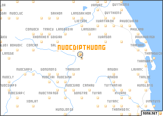 map of Nước Dip Thượng