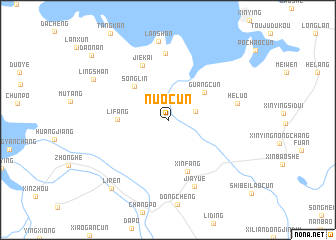 map of Nuocun