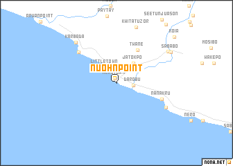 map of Nuohn Point