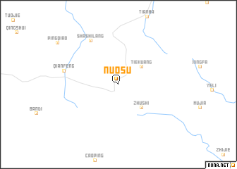 map of Nuosu