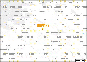 map of Nupaky