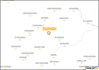 map of Nŭp\