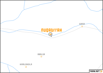 map of Nuqadīyah