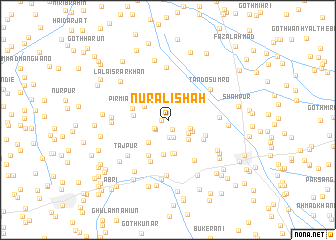 map of Nūr Ali Shāh