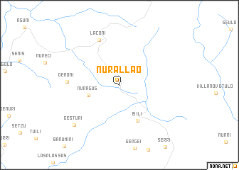 map of Nurallào