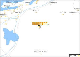 map of Nūransar