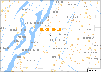 map of Nūrānwāla