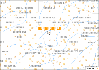 map of Nūrdādwāla