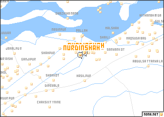 map of Nūrdīn Shāh