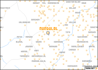 map of Nūr Dulāl