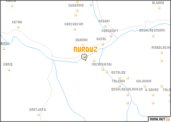 map of Nūrdūz