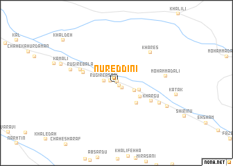 map of Nūr ed Dīnī