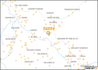 map of Nūreh