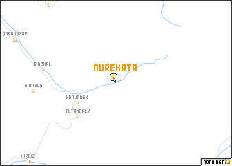 map of Nurekata