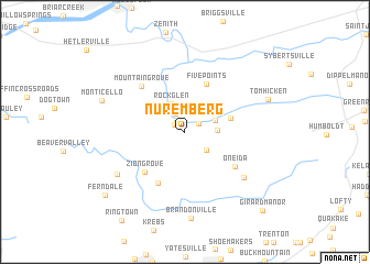 map of Nuremberg