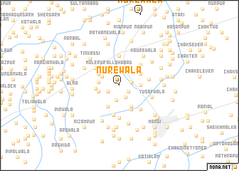 map of Nurewāla