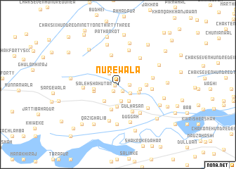 map of Nūrewāla