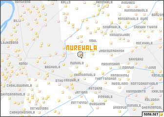 map of Nūrewāla