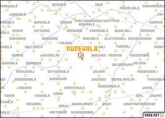 map of Nūrewāla