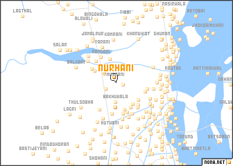 map of Nurhāni