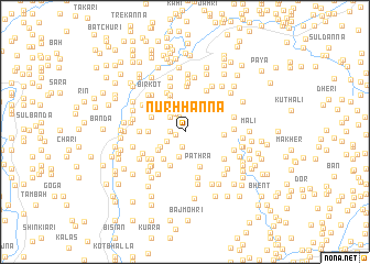 map of Nūrhhanna